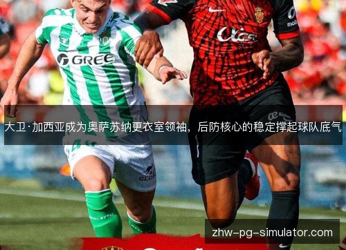 大卫·加西亚成为奥萨苏纳更衣室领袖,后防核心的稳定撑起球队底气 大卫·加西亚成为奥萨苏纳更衣室领袖,后防核心的稳定撑起球队底气